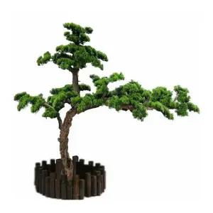 인조 소나무 분재 실내 조경 장식품 로비 대형 장식 인조나무