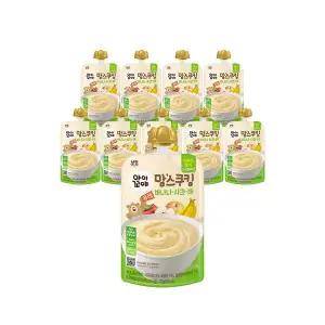 [하프클럽/남양]남양 맘스쿠킹 이유식 바나나 사과 배 (6개월) 10개