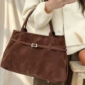 [다잇템] 여성용 세무 벨트형 정리 토트백