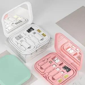 휴대용 멀티 케이블 충전기 C타입충전기 C타입케이블 USB