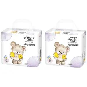 나비잠 기저귀 매직소프트 밴드 걸음마 특대형 2팩