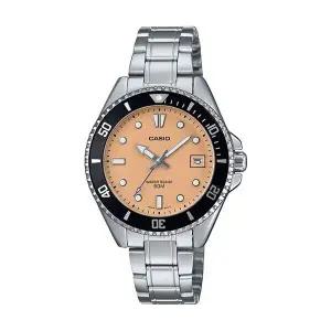 [카시오] 흑새치 시계 메탈 남자 여자 공용 MDV-10D-4A2