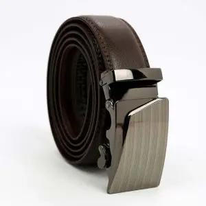 에이튼 자동버클 소가죽 벨트 남성 정장벨트 남성벨트