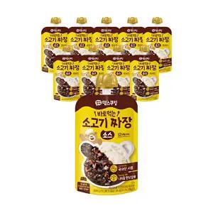 [남양][T] 맘스쿠킹 바로먹는 소고기 짜장소스 100g 10개
