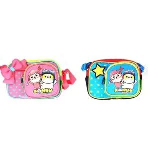 깜부 미니 크로스백 리본 데일리 키즈 백 핸드폰 가방