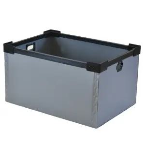 고강도 플라스틱 단프라박스 수납정리 보관함 적재박스 C형