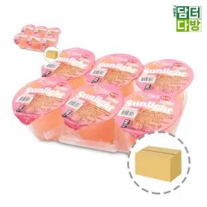 썬라이트 복숭아맛 푸딩젤리 (48개입) 180ml 1BOX