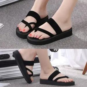 여성슬리퍼 여자샌들 통굽쪼리 스트랩샌달 ZG-HL01