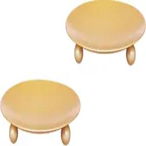 양초 홀더 장식 철판 LED 및 왁스 스탠드 스파 욕실 웨딩 4.33x0.78인치 2개 세트 골드