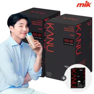 [2000원중복쿠 폰]맥심 카누 다크 120T/ 마일드 미니 120T+카누5T랜덤 [아메리카노/원두커피/디카페인/라떼/커피믹스/스