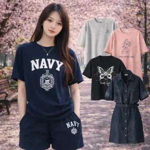 [30%+추가10%][마르킨 본사] TOP 여름 신상 여성 반팔티 / 원피스 / 상하의 셋업 세트 / 나시 BEST 기획 모음전