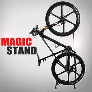 [수직 거치 끝판왕] 매직스탠드 자전거 거치대 실내 자전거 전시대 보관대