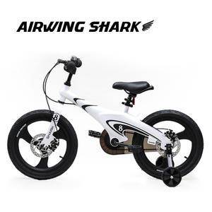 에어윙 샤크 어린이자전거 16인치 항공소재 디스크 네발자전거