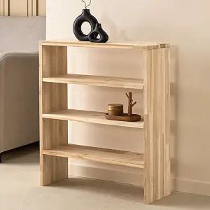 원목 양발이 선반 4단 560 삼나무 인서트 다용도 주방 정리 공간활용 받침대 미니 수납장 피규어 진열장 주문제작