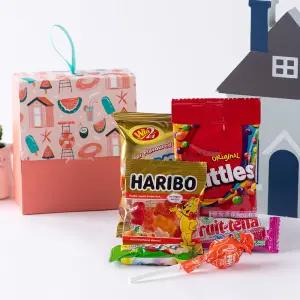 (미니가방 간식가득선물) 얼집 유치원 학교간식 행사 단체 응원선물 답례품  당충전