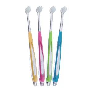 본니칫솔 103(SH)-4개(색상랜덤발송) 본니 딥클린 국산 어금니 사랑니 전용 이중미세모 잇몸 자극 없이 어금니 뒤쪽까지 시원한 국산 칫솔