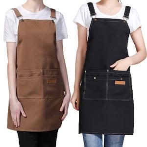 캔버스 앞치마 공방 바리스타 카페 목공 남자 데님 원피스형 생활방수
