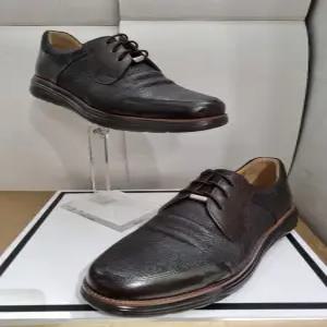 [에스콰이아] 남성 발편한 경량 자연주름소재 비즈니스 컴포트화PFBSHD019BR