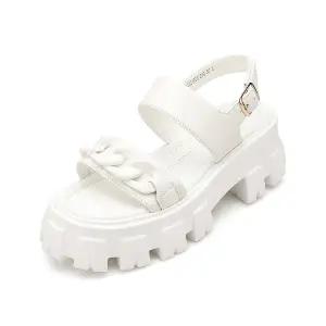 [미소페](강남점) 여성 볼드체인 통굽샌들 012224708 5.5cm 2color