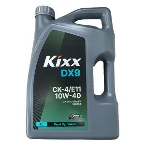 KIXX DX9 10W40 4L CK4 유로6 디젤엔진오일