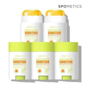 [스포메틱스] 그린네츄럴 투명 선스틱23g 5개