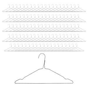 디얼리빙 세탁소 철제 옷걸이 50P 블랙, 2개