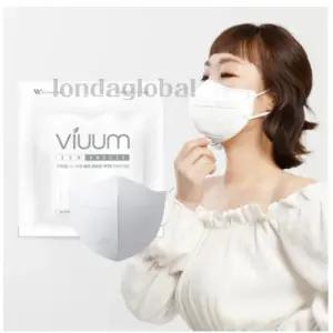 KF94 비움 에코브리즈 국산 새부리형 마스크 화이트 100매 대형 (25매입X4개)