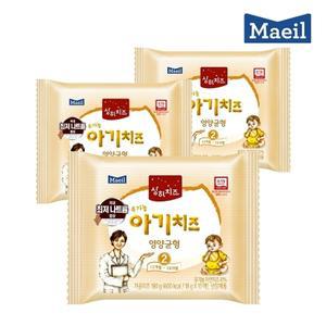 상하 유기농 아기치즈 2단계 100매/치즈/어린이치즈