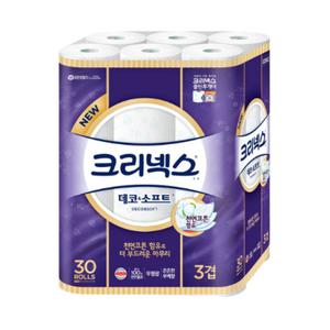 유한킴벌리 크리넥스 데코앤소프트 27m 30롤 x 1팩