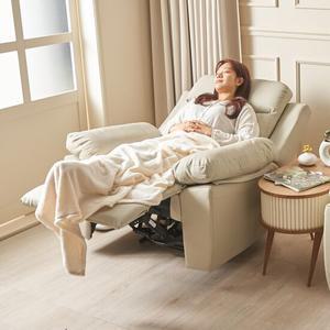 [무료배송혜택] 헤븐 전동 1인 리클라이너 안락의자 수유소파