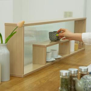 [LASSEM][시크릿프라이스] 공간분리 거실 주방 인테리어 유리 파티션 400-1200