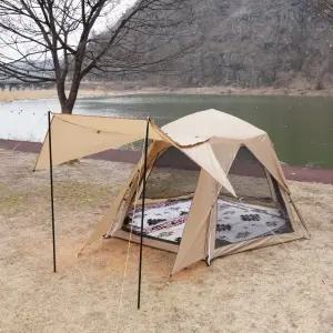 카르닉 빅스페이스 특대형 자동 원터치 그늘막 텐트 감성 캠핑 쉘터