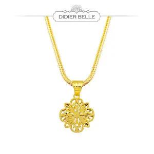 디디에벨라 24k 꽃잎 클로버 목걸이11.25g