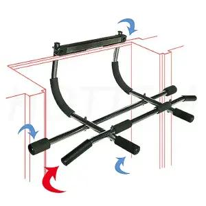 가정용 철봉 실내 문틀철봉 턱걸이 홈트 운동기구 풀업바 도어짐