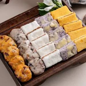 [착한떡] 찰떡 2종+설기 3종 선물세트 총 25개