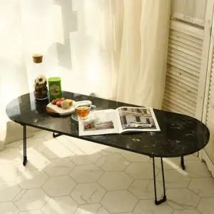 [텐바이텐]LPM 보드형 접이식 거실 다용도 티 테이블 대형 밥상 1200