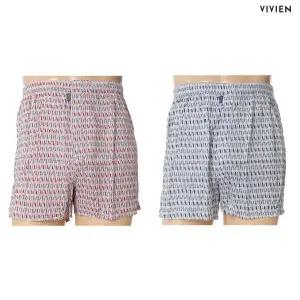 [비비안]실크처럼 부드럽고 찰랑찰랑한 레이온100 남성 크렁크 2컬러 세트 TP8977SET_BP