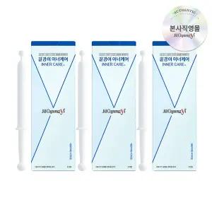 질경이 의료기기 질 내 삽입용 질세정제 이너케어 3개입 3개 세트
