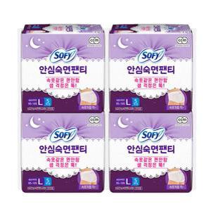 5P 여성생리대 바디피트 쏘피 안심숙면팬티 대형 4개 생리대여성기저귀