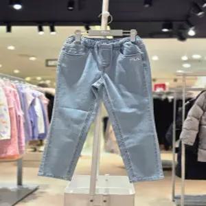 [휠라키즈] 레귤러핏 데님 에센셜 팬츠 FK2PTF1103X LDE