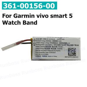 호환 가민 비보 스마트 5 워치 밴드용 교체 배터리 3.85V1ICP4 13/25 361-00156-00