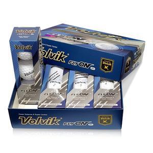 볼빅 플라이온 골프공 화이트 3피스 12개