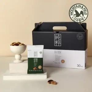 [산과들에] 견과7종/올로스팅 하루견과 순수정담 30봉 프리미엄 선물세트