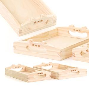 목공 체험 DIY 곰돌이 트레이 나무 우드 쟁반 키트 재료 반제품 만들기 스튜디오612