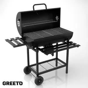 그리토 숯불 특대형 바베큐그릴 가정용 펜션 마당 훈제 직화 화로대