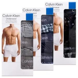 캘빈클라인 우븐 박서(트렁크) 3종세트 (색상선택)