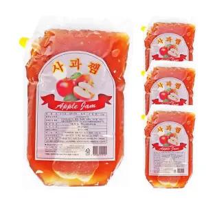 부국 사과잼 5kg-파우치 한박스 (5kg x 3ea)