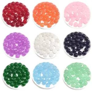 All 원석알 6mm 착색석 팔찌원석 한팩 34알, 컬러선택