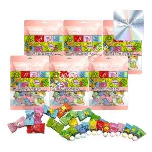 한국 공식수입정품 샤오커오라 비타팝스캔디(100g/중) x 6봉 사탕 후식용 민트캔디 목캔디 호올