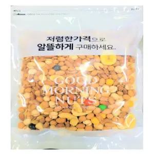 대용량 믹스너트 1kgx6개 /지퍼포장 믹스넛 식자재 간식 과자 안주